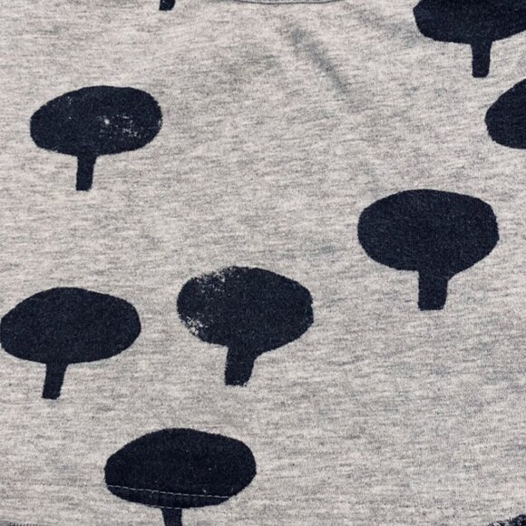 Kid + Kind 6-12m Tree Print Top - Picture 3 of 4